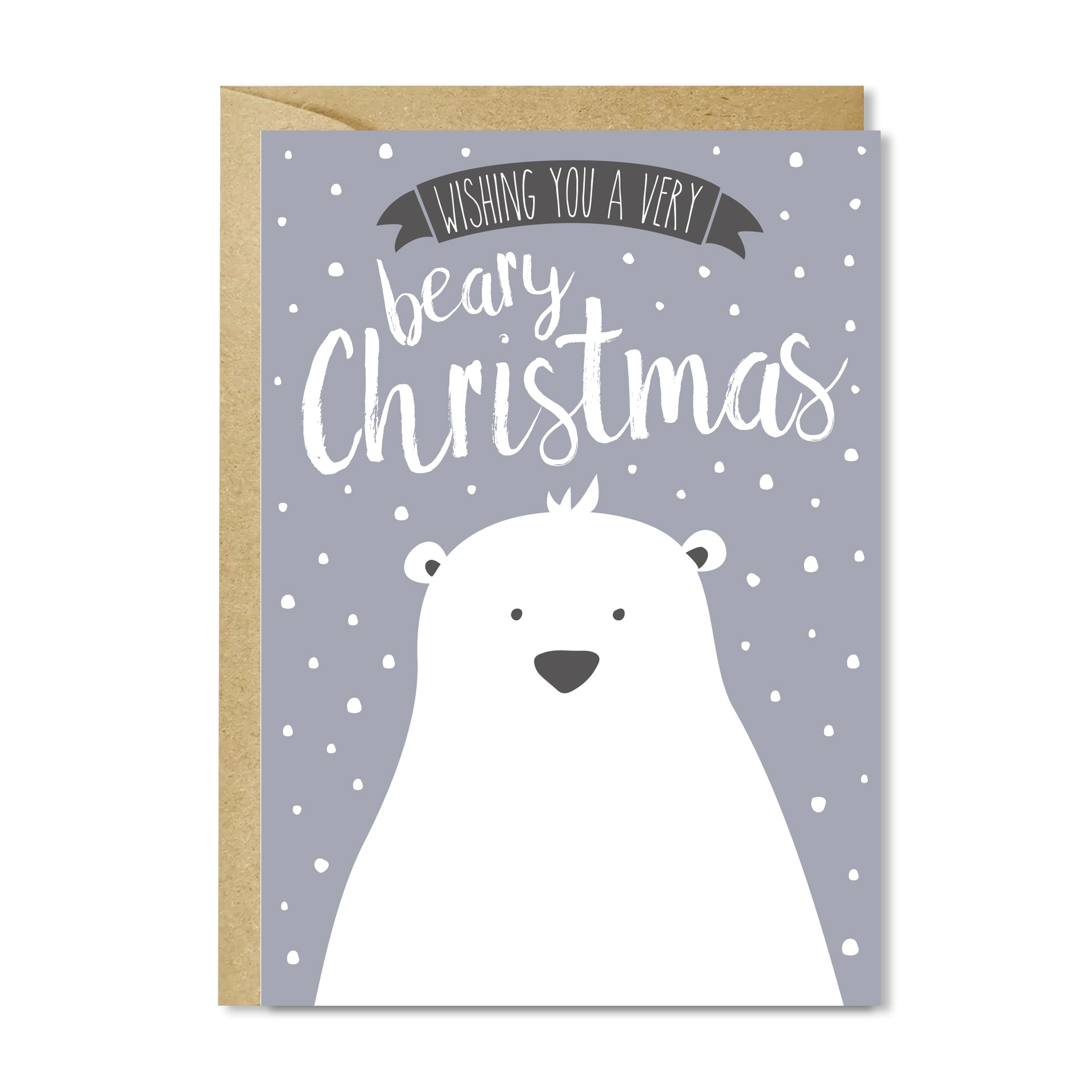 cute christmas polar bear
