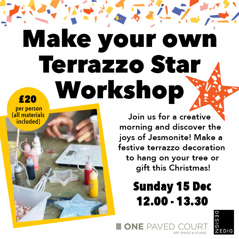 Terrazzo star workshop