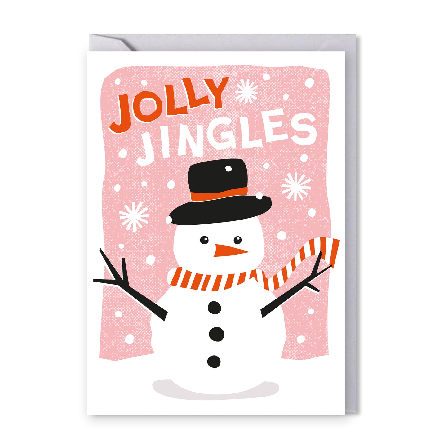 Christmas Card - Jolly Jingles Snowman