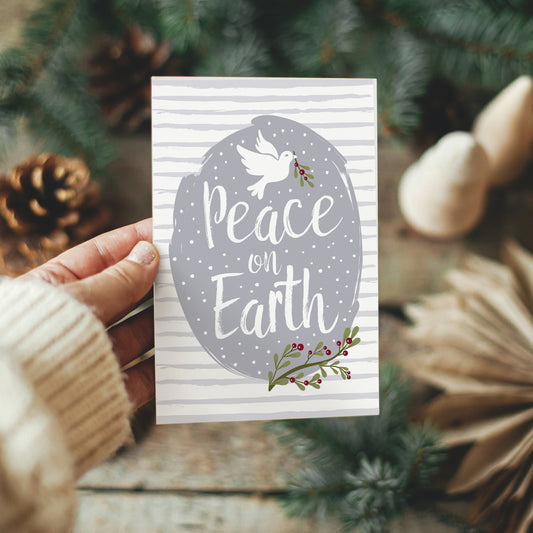 Peace on Earth Christmas card