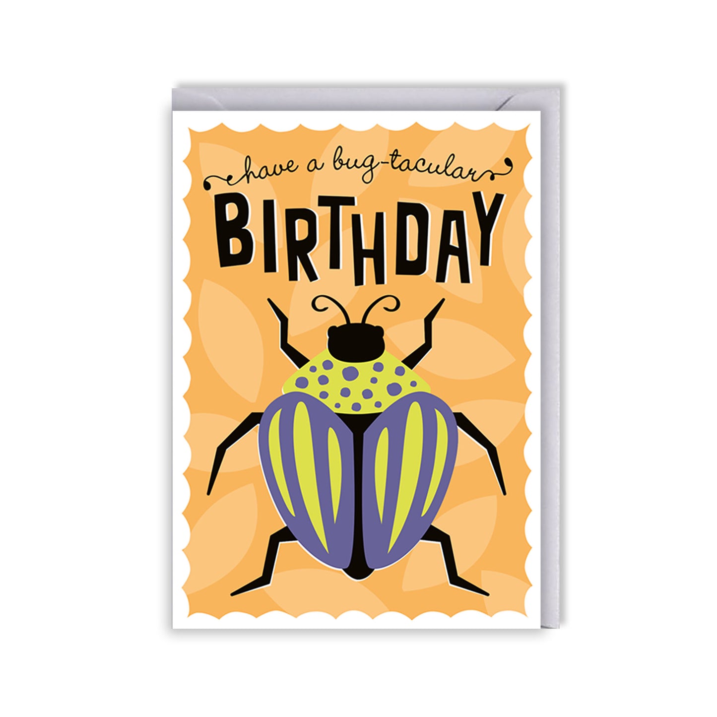 Kids' birthday card - bug