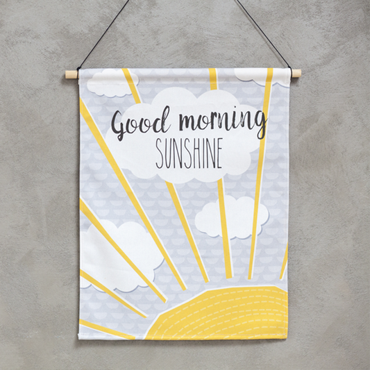 Wall hanging - good morning sunshine